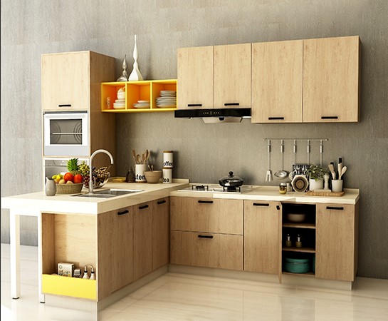 全鋁櫥柜-03（風(fēng)格：現(xiàn)代；顏色：楓木）